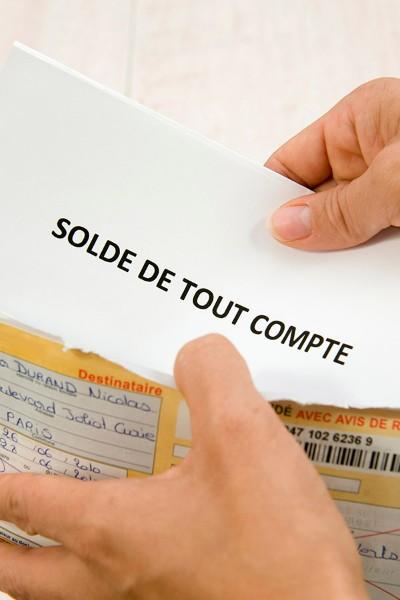 Solde de tout compte